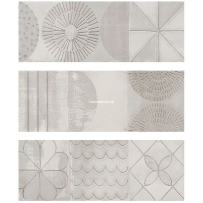 Atico Decor Gris 33x90 Κεραμικό Rettificato Τοίχου Ματ