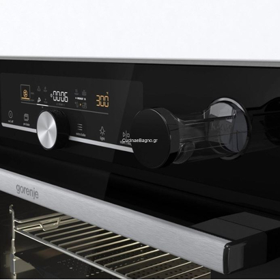 Gorenje Πυρολυτικός Φούρνος Ατμού Μαύρος BPSAX6747A08BGWI-739571