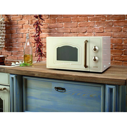 Gorenje Ελεύθερος Φούρνος Μικροκυμάτων Classico Μπεζ MO4250CLI-434738