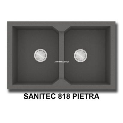 Sanitec 818 Νεροχύτης 86x50