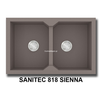 Sanitec 818 Νεροχύτης 86x50