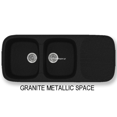 Sanitec 300 Νεροχύτης 117x50 Space