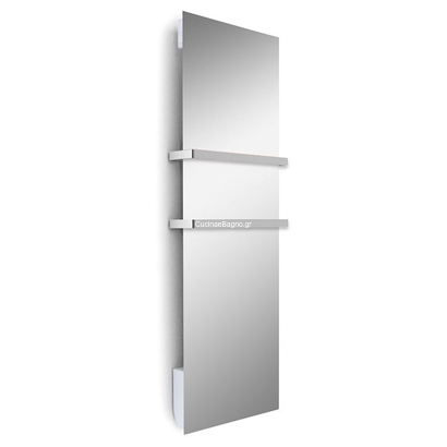THERMOVAL MIRROR Υπέρυθρο Γυάλινο Θερμαντικό (Σαλονιού ή Μπάνιου)