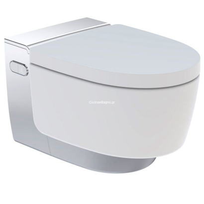 Geberit Aquaclean Mera Classic Χρωμέ Λεκάνη Κρεμαστή Με Soft Close Κάλυμμα