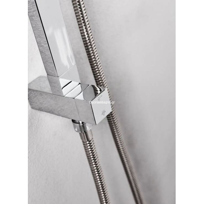 Hill Inox 53120 Στήλη Ντουζιέρας 2 Εξόδων Χρωμέ TEMA