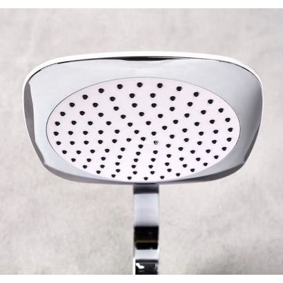 Hill Bianco Plus 53110 Στήλη Ντουζιέρας 2 Εξόδων Χρωμέ TEMA