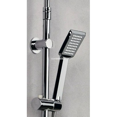 Roma Quadro Ex 53340 Στήλη Ντουζιέρας Επεκτεινόμενη Χρωμέ TEMA