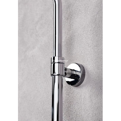 Roma Quadro 53240 Στήλη Ντουζιέρας Με Σαπουνοθήκη Χρωμέ TEMA