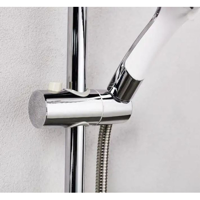 Roma Quadro 53240 Στήλη Ντουζιέρας Με Σαπουνοθήκη Χρωμέ TEMA