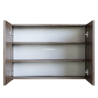 Sanitec 55x60 Καθρέπτης-Ντουλάπι Μπάνιου