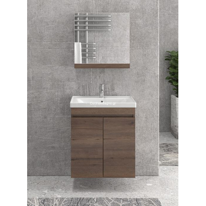 Karag NEW SAVA 65/1 Έπιπλο Μπάνιου 65x46 Κρεμαστό