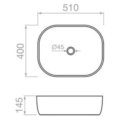Pyramis Artemisia Νιπτήρας 49x39,5 Επιτραπέζιος 023017801