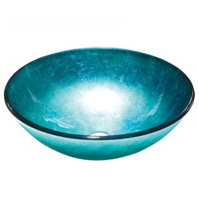 Gloria Glass-Dia Tirkouaz Νιπτήρας 42x42 Επιτραπεζιος 67-8028