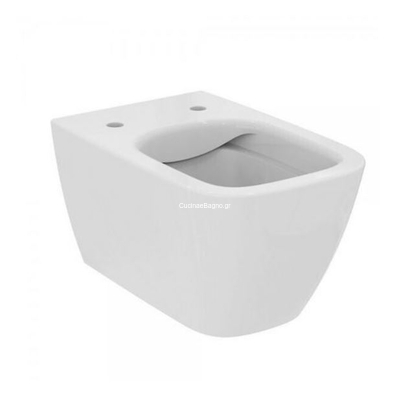 Ideal Standard i.Life Space 48 cm Λεκάνη Κρεμαστή Rimless Υ.Π. Με Κάθισμα ΑΠΛΟ WRAPOVER