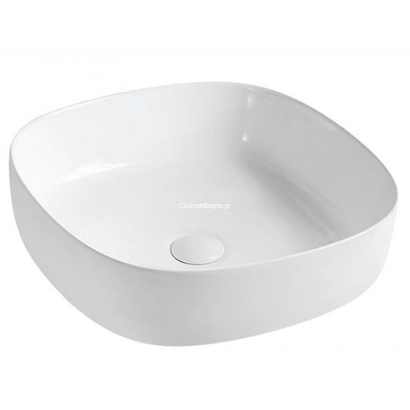 Gloria Viva 45x45 Νιπτήρας Επιτραπέζιος Πορσελάνης 83-8557