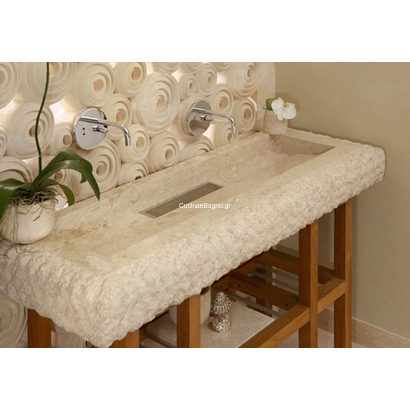 Bati Serena Stone 150x50 Νιπτήρας Πέτρινος Επιτραπέζιος