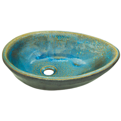 Pompei Studio 5037TA Νιπτήρας πορσελάνης Επιτραπέζιος