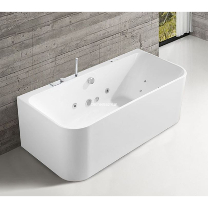 Karag FANI K-1308 Bianco Lucido 170x80 Μπανιέρα Υδρομασάζ