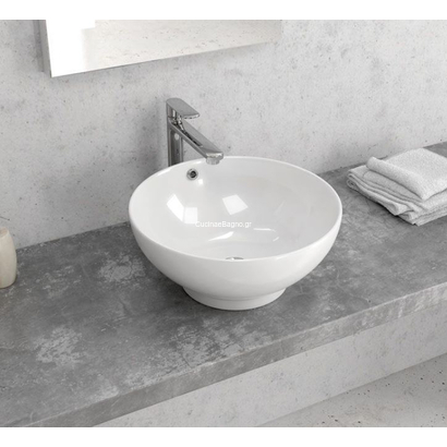 Karag LT 3065 Νιπτήρας Φ40cm Επιτραπέζιος