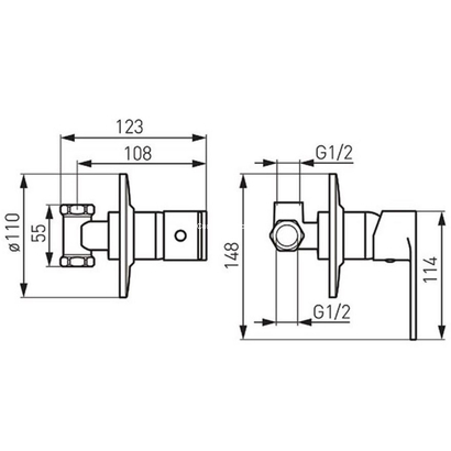 Karag ALGEO BAG7PA Μίκτης Μπαταρίας Μονός