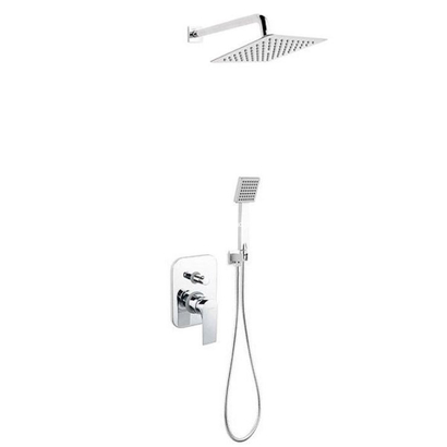 Karag ALGEO SQUARE BAQ7P-SET1-S Σετ Μπαταρίας Εντοιχισμού