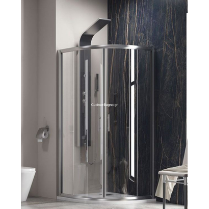 Karag Flora 200 Καμπίνα 90x90x190 Ντουζιέρας Ημικυκλική