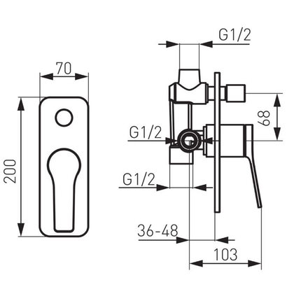 Karag Stratos Chrome BSC7P Μίκτης Διπλός