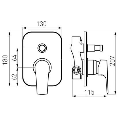 Karag TIGA VERDELINE BTG7PVL Μίκτης Μπαταρίας Διπλός
