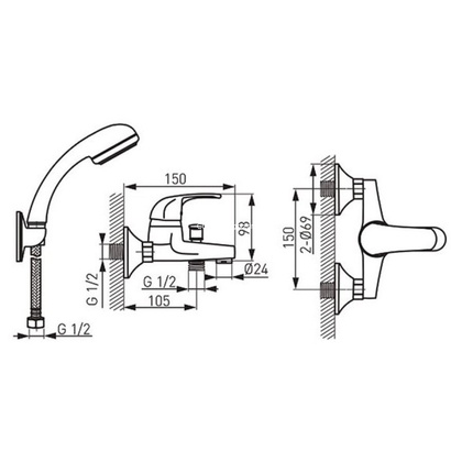 Karag VASTO BVA11 Μπαταρία Λουτρού