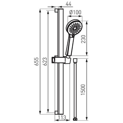 Karag VIGO N320 Βέργα Ντους