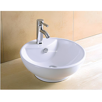 Gloria D-450 46x46 Νιπτήρας Επιτραπέζιος Πορσελάνης 17-1913

Νιπτήρας πορσελάνη επιτραπέζιος
Διάσταση: 47x47x18 cm
Βάθος γούρνας καθαρό: 12 cm
Διάμετρος βάσης: 26 cm
Διάμετρος βαλβίδας: 4 cm
Απόσταση κέντρο βαλβίδας έως κέντρο οπής μπαταρίας: 16 cm