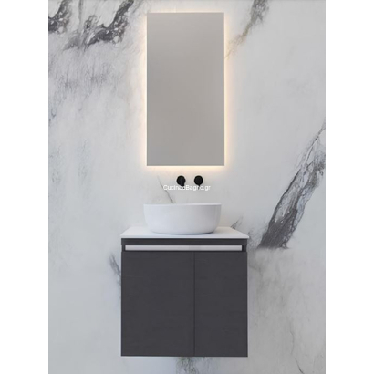 SAVVO Alpha/C 65x45 Έπιπλο Μπάνιου Κρεμαστό