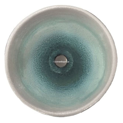 Sanitec Keramos Lefkada 409 Νιπτήρας Επιτραπέζιος Φ40 cm