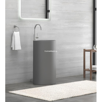 Karag 45D-PMDG GREY MATT MILOS Νιπτήρας 44x44 Δαπέδου Γκρι Ματ
Νιπτήρας δαπέδου απο πορσελάνη
Διάσταση : 44x44x82 
Η μπαταρία δεν περιλαμβάνεται