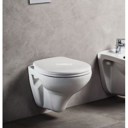 Creavit Apollo 49,5x36 Λεκάνη Κρεμαστή Με Κάλυμμα