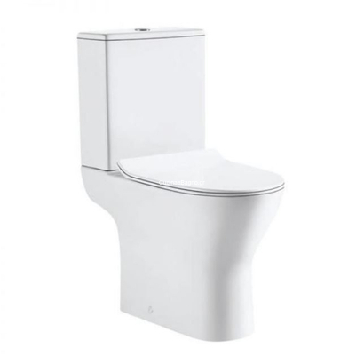 Ceramita Bergamo 61x37 Λεκάνη Επιδαπέδια Set