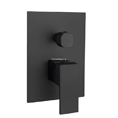 KARAG Delos Nero E02FCQ382-1BL Μίκτης Εντοιχισμού 3 Δρόμων