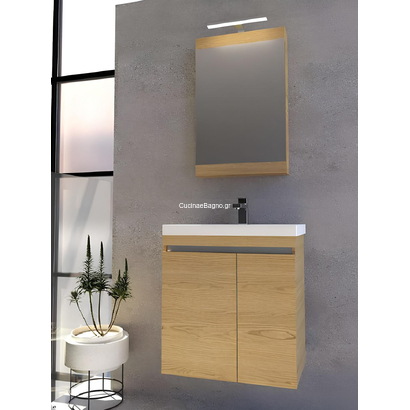 SAVVO Play 55x38 Έπιπλο Μπάνιου Κρεμαστό