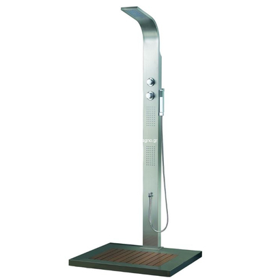 Colorado Stark Χρωμέ Silver Στήλη Ντους Εξωτερικού Χώρου Stav