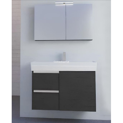 SAVVO Sunrise 80x45 Έπιπλο Μπάνιου Κρεμαστό