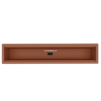 Elleci Dialogo C86 Clay 86x18 Βοηθητική Γούρνα για Νεροχύτη Dialogo 360