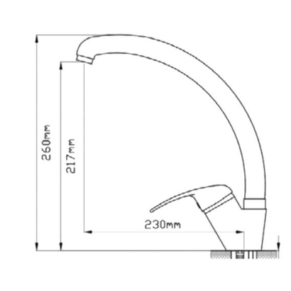 Sanitec Eco-2 Μπαταρία Κουζίνας Ψηλή 00-02-00248