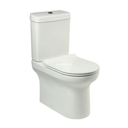 Huida Fontana-UF 67x36 Λεκάνη Με Καζανάκι ΧΠ/ΚΣ Set-0018