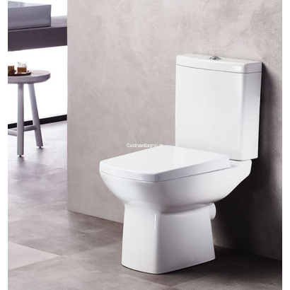 Creavit Quadro 61x36 Λεκάνη Με Καζανάκι LR3100_DU