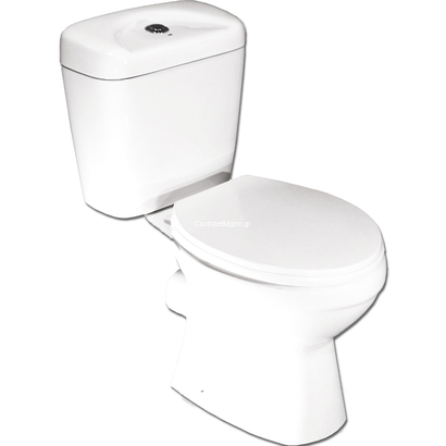 Gloria Rina 62x36 Λεκάνη Με Καζανάκι ΧΠ/ΚΣ Set-0056