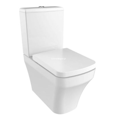 Creavit Solo BW Rim-Off 62,4x36,6 Λεκάνη Με Καζανάκι ΧΠ