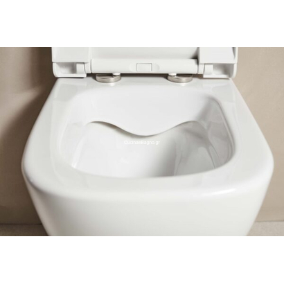 Creavit 5003-200 Σετ Καζανάκι Εντοιχισμού Με Πλακέτα & Λεκάνη Κρεμαστή Smart Rimless