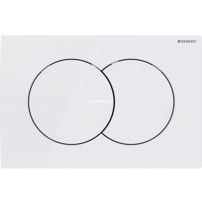 Geberit 115.107.11.1 DELTA 01 Πλακέτα Καζανακιού Διπλής Ροής Λευκή