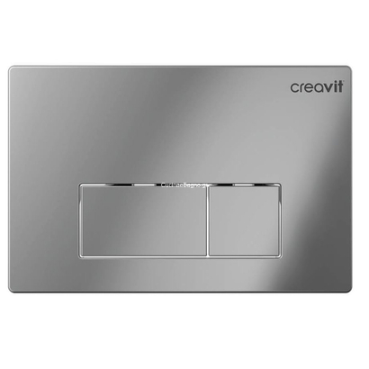 Creavit 5003-200 Σετ Καζανάκι Εντοιχισμού Με Πλακέτα & Λεκάνη Κρεμαστή Smart Rimless