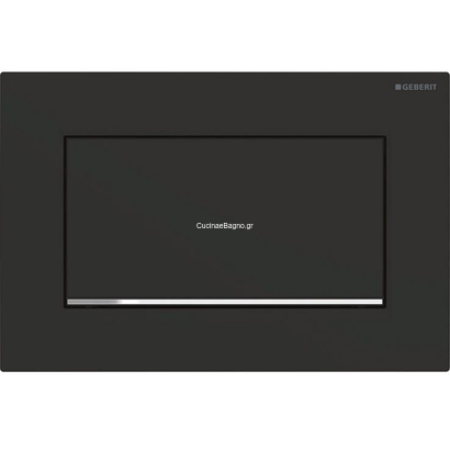 Geberit SIGMA 30 Πλακέτα Καζανακιού Μονής Ροής Μαύρο Ματ